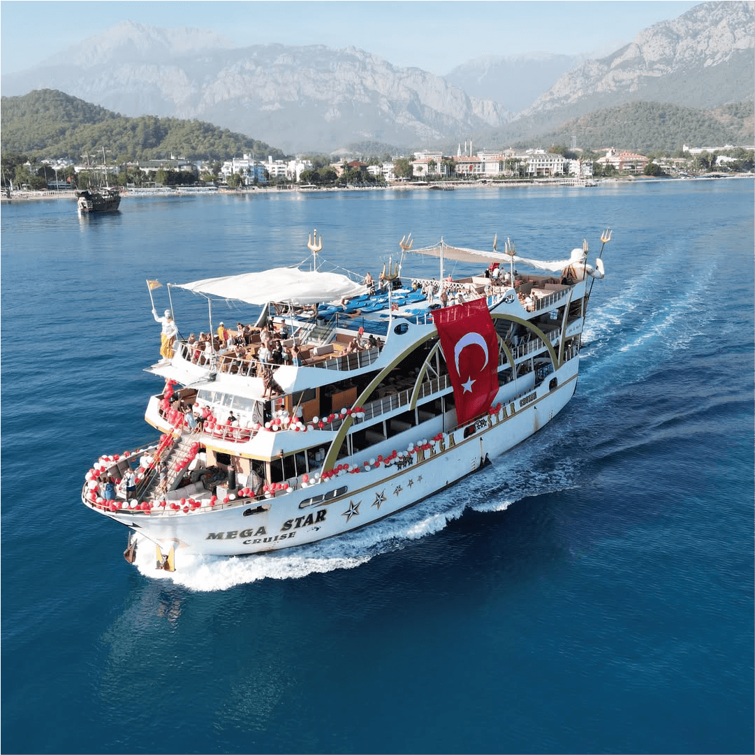 Kemer Megastar Pirate Boat Tour