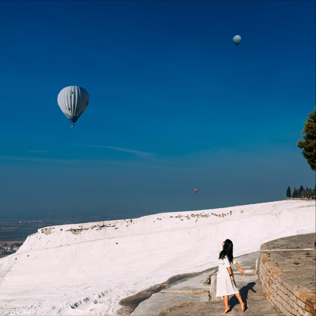 Pamukkale Sıcak Hava Balonu Turu